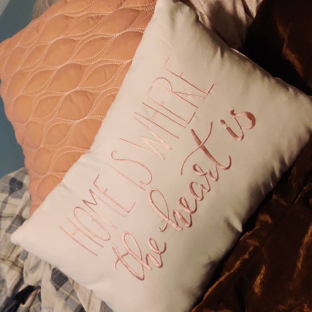 2 decorator pillows